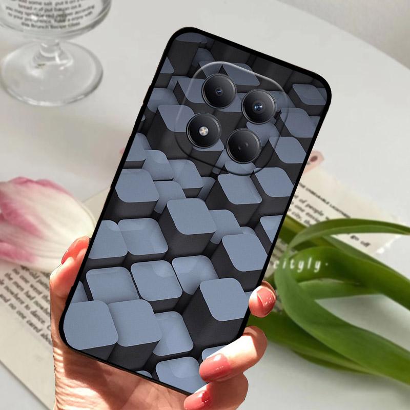 Чехол для Xiaomi Redmi Note 15 Pro Plus 5G Защита камеры Мягкий ТПУ Чехол для Redmi Note15 Pro Pro+ Силиконовый корпус для телефона