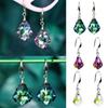 Trendy Gemstone Vintage Party Jewelry Rhinestone Dangle Drop Earrings Engagement Wedding