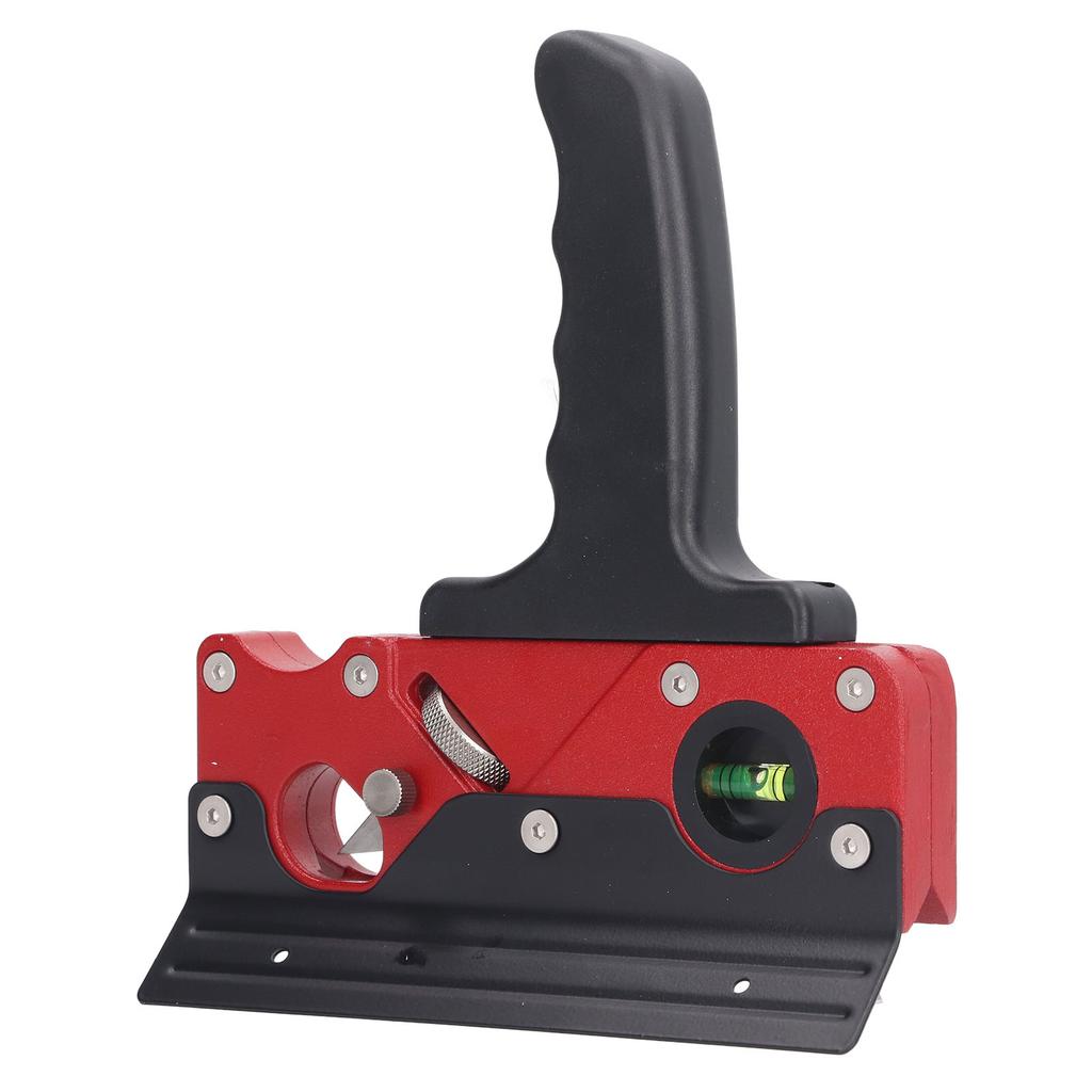 Фасочная рубанка Алюминиевый сплав Деревообрабатывающий ручной рубанок для быстрого строгания кромок, обрезки углов Красный