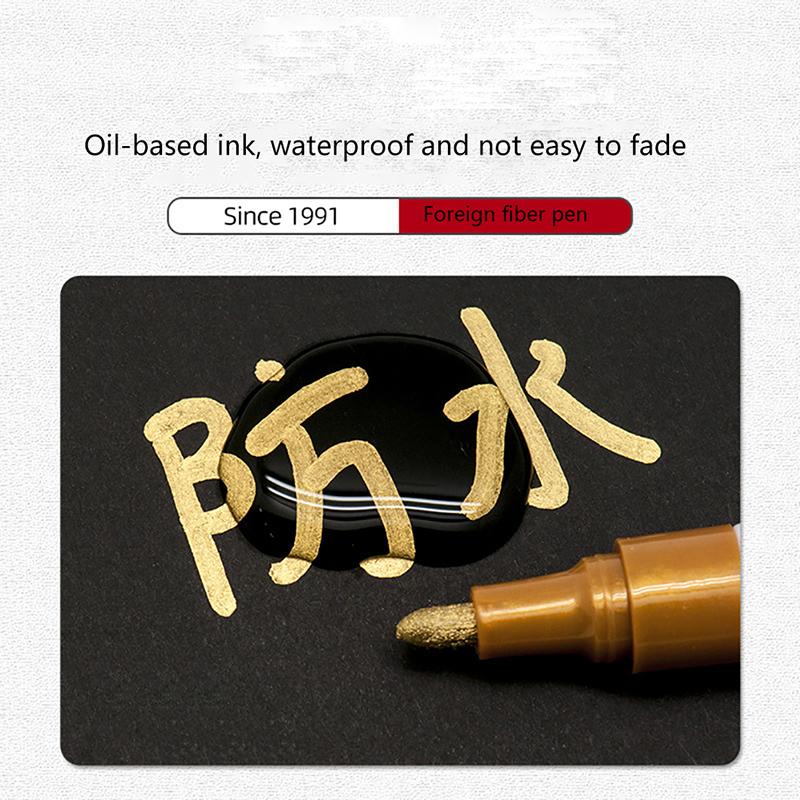 1 шт. Металлическая оправа для очков, краска отслаивается, ручка для ремонта краски, ручка для заметок, специальный водостойкий аксессуар для очков, не выцветающий