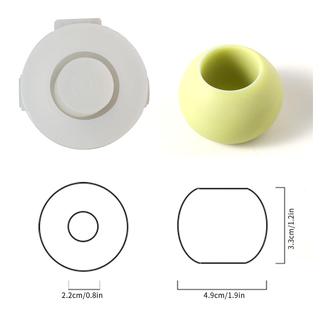 Стеклянная форма для свечей, форма для изготовления ароматических свечей своими руками, для конических свечей диаметром 2,2 см, инструменты для рождественского украшения ручной работы