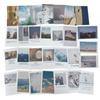 Kate Garden Emotional Interior Lettering Postcard Set of 29, Mixed Colors, 1 Set