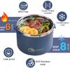 2 Layer 304 Stainless Steel Insulated Lunch Box Leakproof Bento Container with Matching Lunch Bag Office School Food Storage