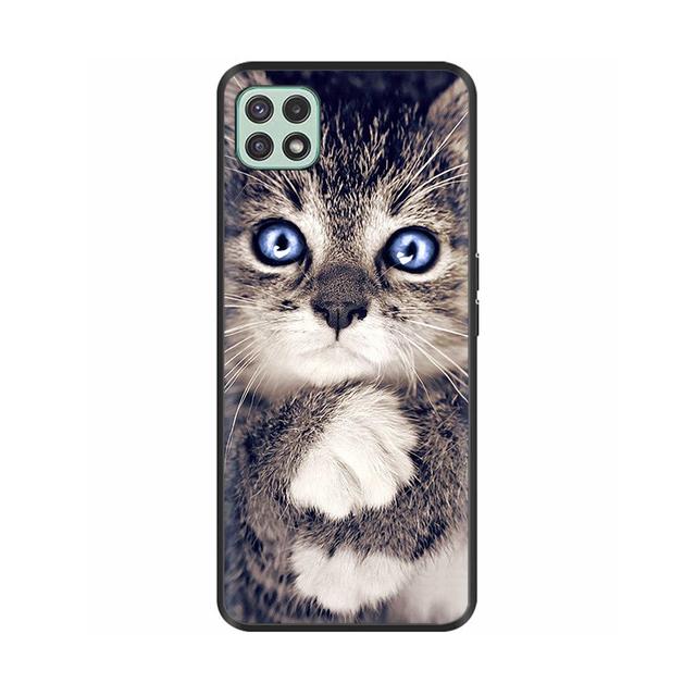 Чехол для Samsung A22, противоударный силиконовый мягкий мраморный чехол для телефона Samsung A22s, чехол для Samsung Galaxy A22 A 22, черные бамперы