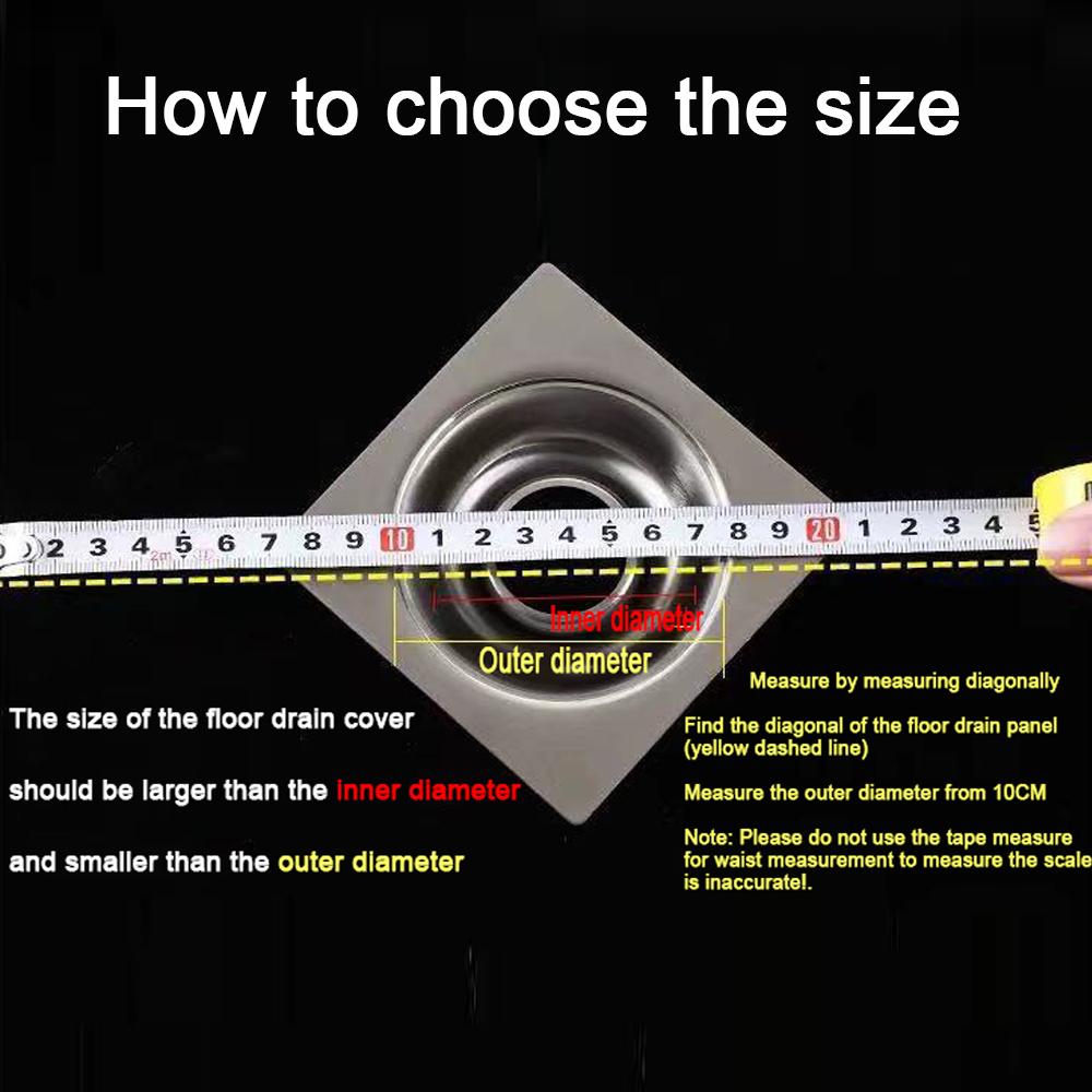 Перфорированная сетка из нержавеющей стали 304, фильтрующая сетка толщиной 1 мм, вихревые сливные крышки Металлические сливные крышки Защитный коврик для решетки для растений