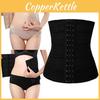 Премиальный корсет-утяжка для талии из резинового волокна, регулируемый, на трех рядах крючков
