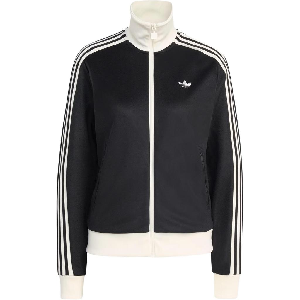 adidas Спортивная куртка Originals с молнией, классическая полосатая, с длинным рукавом, женская, KD7969