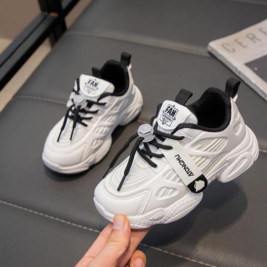 Весенне-летняя детская спортивная обувь, повседневная обувь с мягкой дышащей сетчатой подошвой