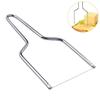 Cheese Slicing Tool Stainless Steel Cheese Cutter with Wire Handheld Butter Cutter Tools