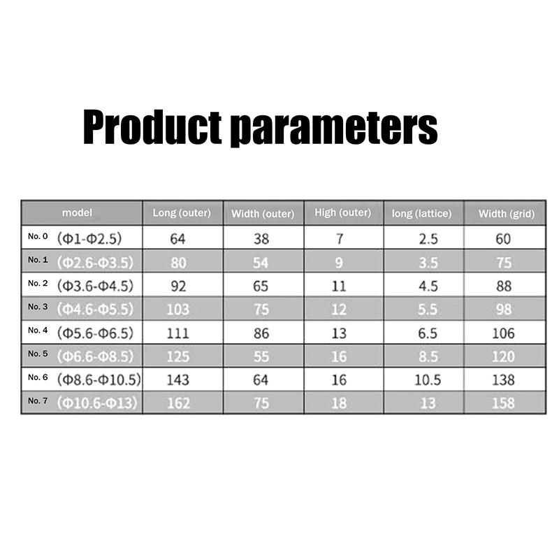 5Pcs Twist Drill Empty Box Storage Boxes Plastic Toolbox Tools Accessories Woodworking Drill Bits Transparent Plastic Boxes