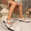 Мода 2025 Дизайнерская Роскошная Пряжка Модные Женские Балетки Слингбэки Заостренный Носок Повседневные Женские Сандалии Мюли