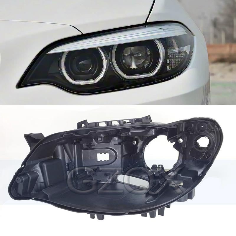 CAPQX Крышка основания передней фары для BMW 2 серии F22 2014-2019 Задняя крышка фары Задняя часть корпуса фары Задняя оболочка фары