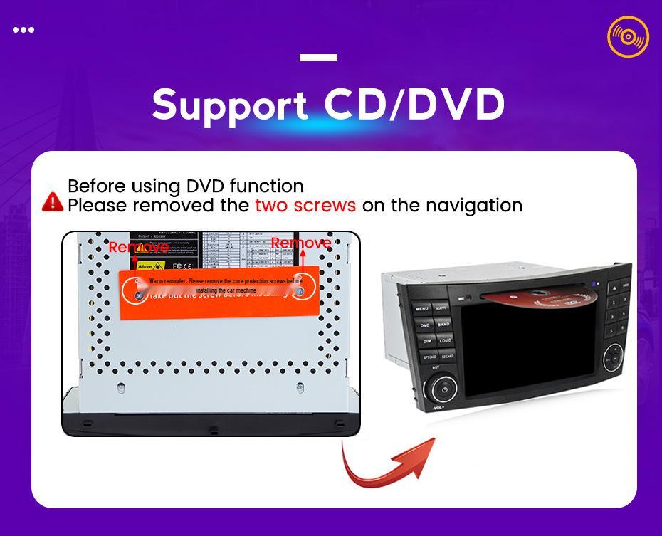 Система GPS-навигации и CarPlay для Toyota Corolla с камерой заднего вида и Bluetooth