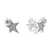 925 Sterling Silver Stud Earrings Women's Silver 290012C01