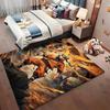 Itachi Uchiha Sharingan Art Rectangular Rug Allseason Carpet For Entryway Hallway Balcony Home Decor Great Holiday Gift