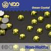VDD 021 Olivine SS3-SS50 Glass Rhinestones Crystal Non Hotfix Glitter Stones Strass Flatback Nail Art DIY Accessories