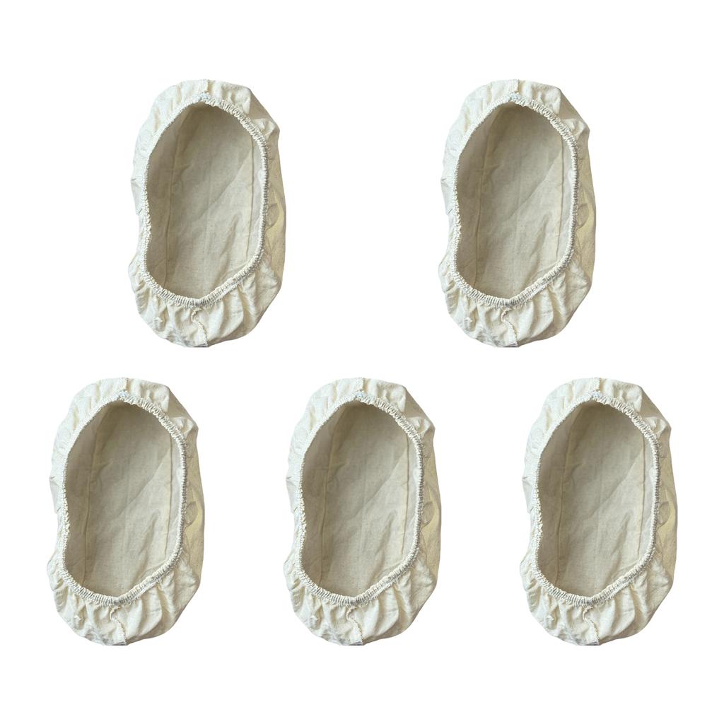 Упаковка из 5 подкладок для расстойки хлеба, принадлежности для подъема хлеба, круглые подкладки Banneton для выпечки на закваске