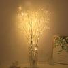 LED Copper Wire Branch Lamp Interior Decoration Birch Tree Shaped Lamp Living Room Bedroom Creative Vase Lamp For Room Decor