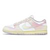 Nike Кроссовки Dunk из износостойкого материала, низкие, для скейтборда, женские, розово-белые DD1503-601(Team1676-)