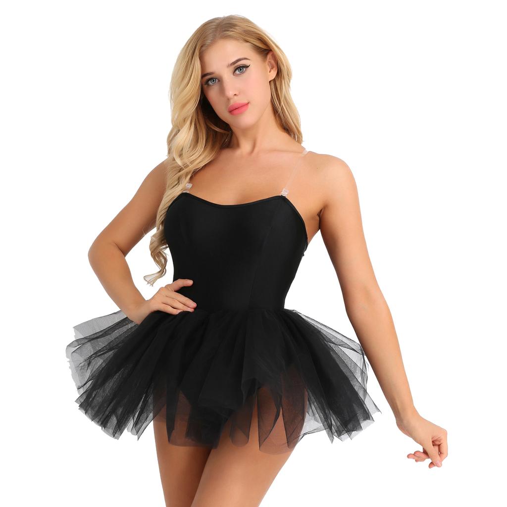 Женский бюстгальтер-пачка без бретелек со встроенными полками, балетное танцевальное платье, женский сценический костюм