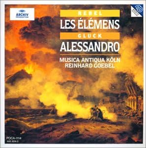 CD MUSICA ALTIQUA KOLN, ГЁБЕЛЬ - Бунтарь Les Elemens Глюк Алессандро ARCHIV PRODUKTI 1995 Япония Классическая Б/у