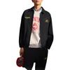 Li Ning Cny Wanshi Qingsong Series Solid Color Casual Zip Long Sleeve Jacket Unisex Jacket Black AJDU233-2