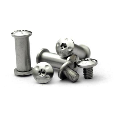 2 комплекта винтов T8 Torx для рукоятки ножа DIY, крепежных материалов, винтов M3.5, заклепок, винтов для обработки мебели