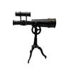 25.4 Cm Nautical Solid Brass Old Antique Desk Tripod Telescope