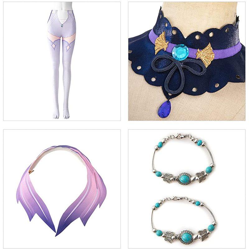 Сангономия Кокоми Косплей Костюм Хэллоуин Косплей Платье