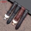 Genuine Leather Bracelet Curved End Watch Strap 20mm for Ci-tizen BL9002-37 05A BT0001-12E 01A Watch Band 21mm Watchband 22mm