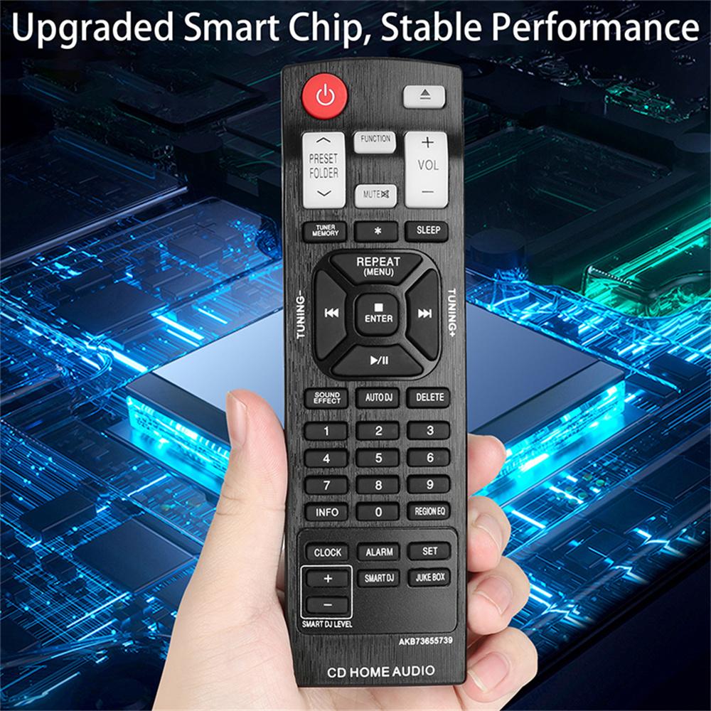 AKB73655739 Для усилителя и плеера домашнего кинотеатра LG Пульт дистанционного управления с дальностью действия 10 м Эргономичный инфракрасный пульт дистанционного управления
