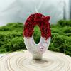 Creative Red Bow Digital Candle Birthday Candle Cake Atmosphere Birthday Decoration Candle