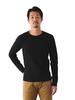 Beams Men's Thermal T-Shirt, Black, Size S (11140656103)