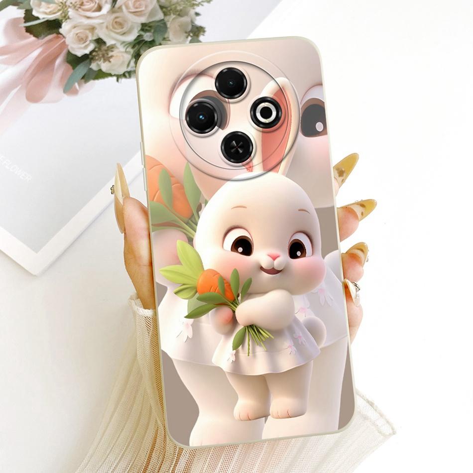 For Tecno Spark 30C 30 4G 30Pro Cute Cat Flower Butterfly Cartoon Phone Case For Spark30 Pro 30C Shockproof Soft Silicone Cases