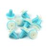 10 Pieces Door Panel Retainer; Blue and White Colour for Isuzu: 8942264920; Mazda: 9927-40-825; Toyota: 67771-01010, 67771-12010