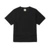 [Snowpeak] Minute Women's String Short Sleeve T-shirt Black (S26MWFTS73)
