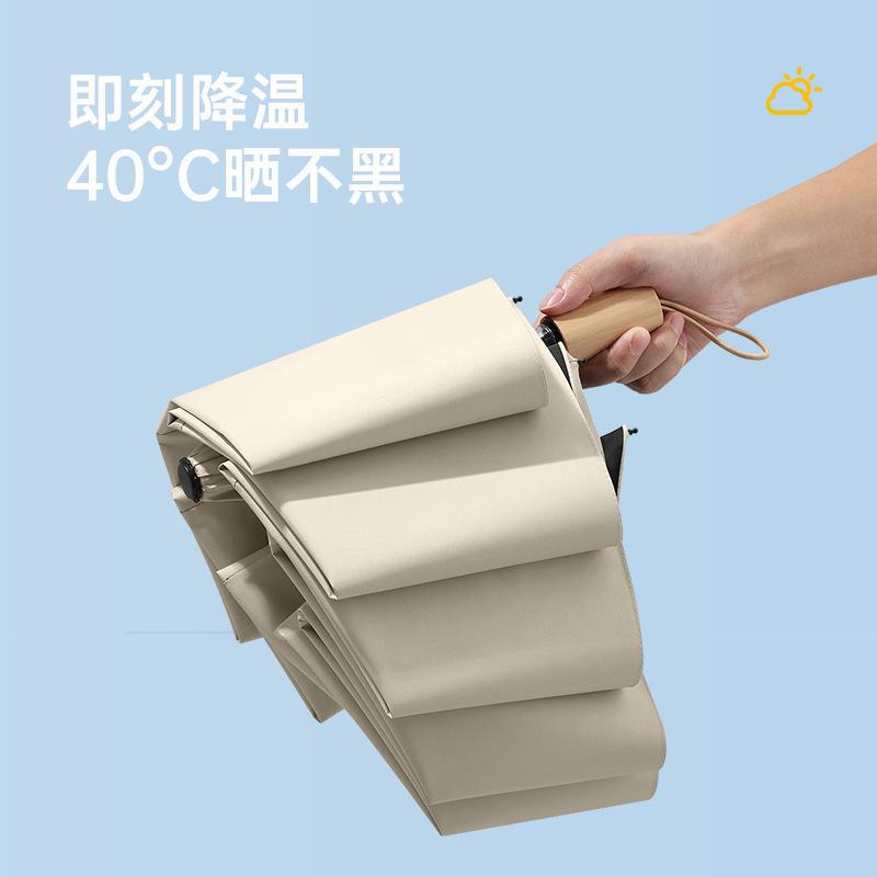 Новый солнцезащитный зонт Flower Sense с защитой от ультрафиолета для мужчин и женщин, складной зонт двойного назначения с ручным управлением