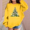 Children's Fashionable Casual Long-sleeved Loose Christmas Print Pullover Sweatshirt