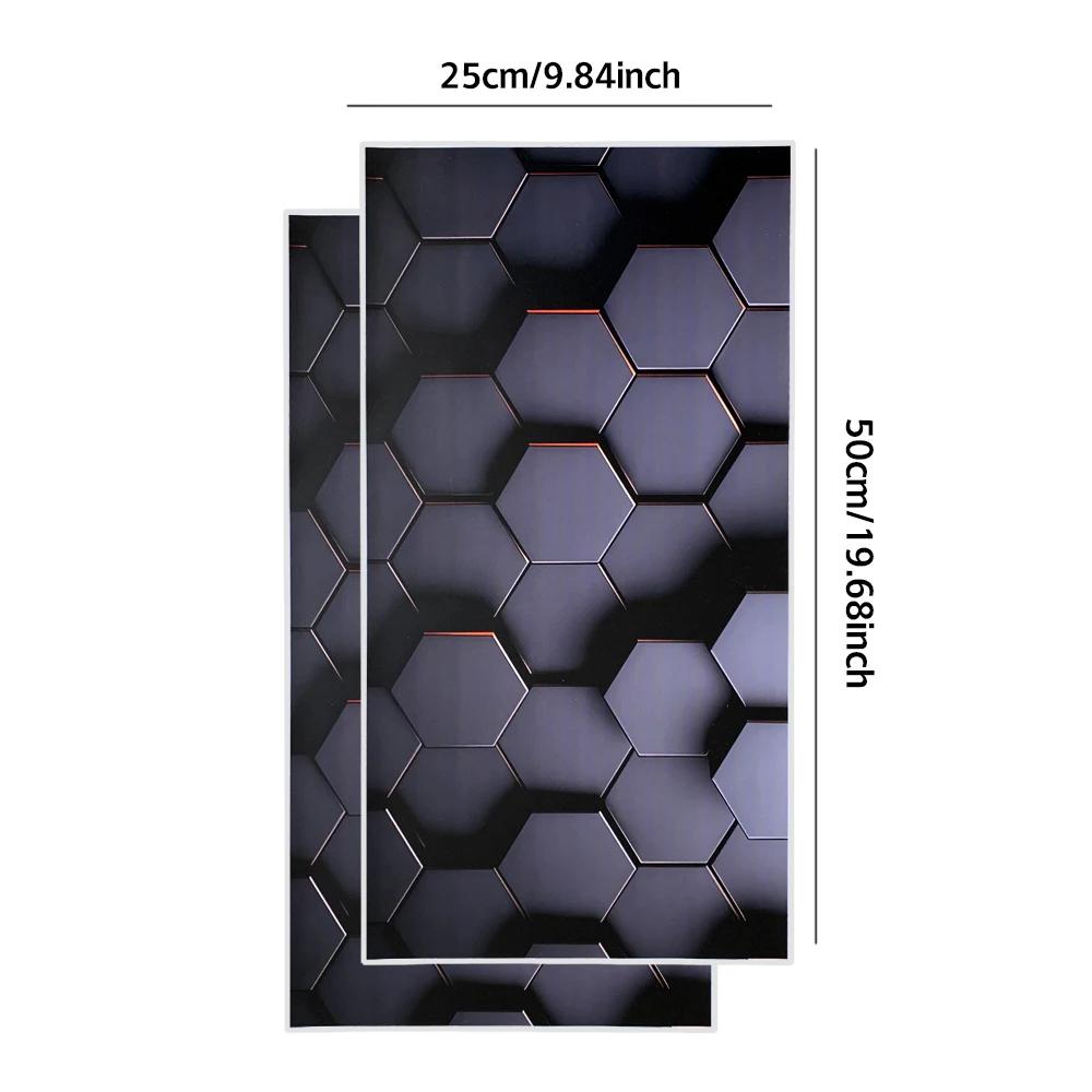 Наклейка на стойку B автомобиля, сотовая шестиугольная, накладка для украшения центральной стойки автомобиля, защита от царапин, водонепроницаемые наклейки для грузовика, автомобильные аксессуары