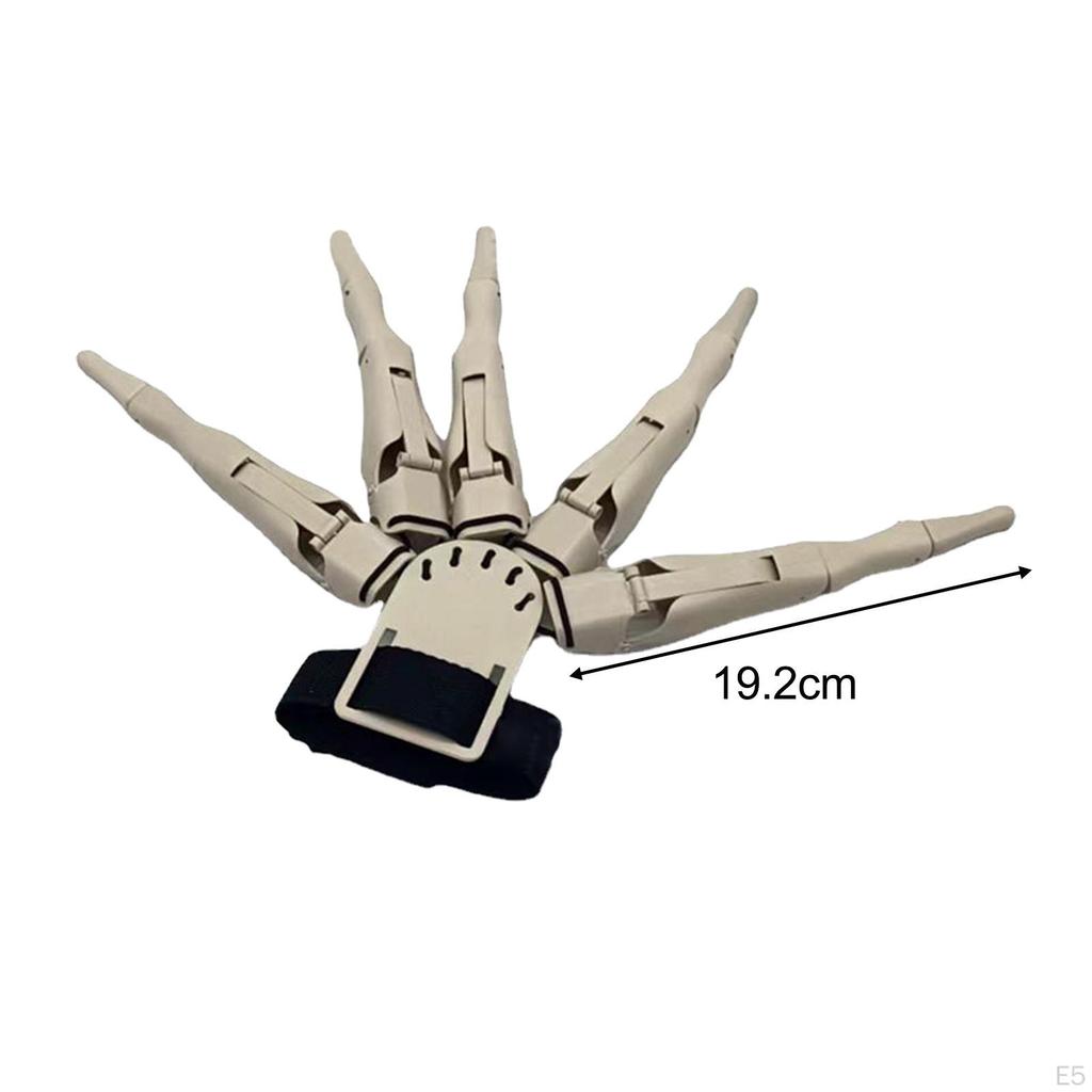 Суставчатые скелетные руки для празднования Хэллоуина