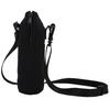 Outdoor Sports Water Bottle 1L Thermal Holder Case Cover with Strap (Black)