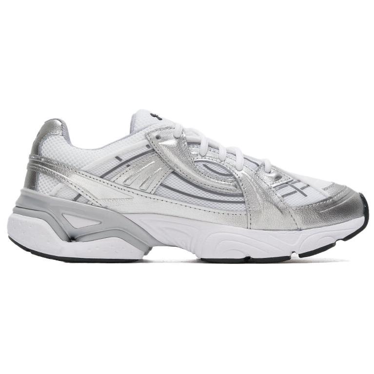 Under Armour Дышащие и легкие низкие кроссовки для бега, унисекс, белые с серебристым, 6005284-100