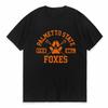 Футболка Palmetto State Foxes Эндрю Миньярд Мужская Женская PSU Foxes Palmetto State University Футболки Повседневные Топы Футболки с коротким рукавом