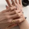 Mosxe [серебро 925 пробы] Кольцо Eda (2color)