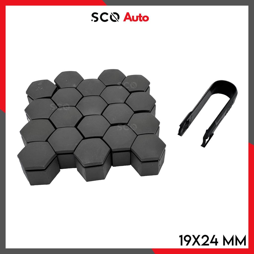 Wheel Bolt Cover for for Astra J for Astra K 20 Pieces 19x24mm Gray Color Wheel Bolt Cap for Insignia B for Mokka 13450275; 1008035