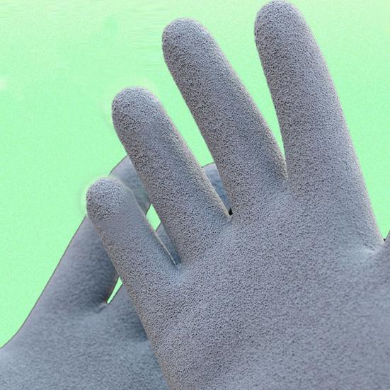 Yousheng 1 пара детских садовых перчаток с мультяшным рисунком, износостойкие, устойчивые к проколам, плотно прилегающие, нескользящие резиновые рабочие перчатки