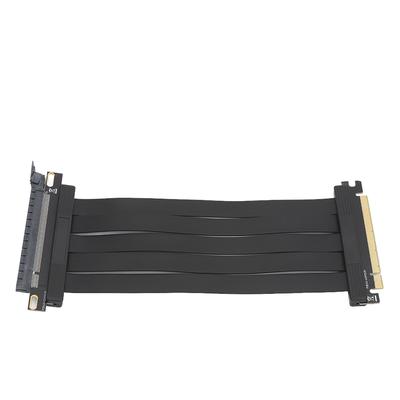PCIE 4.0 X16 Extender 180 Degree 26GBs 7.9in Long Gold Plated GPU Extension Cable для RTX3090