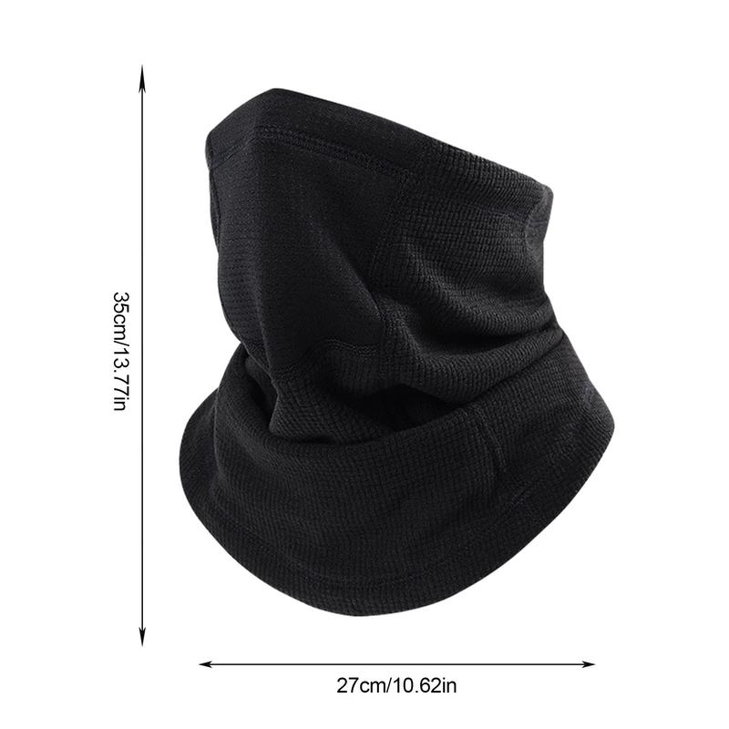 Neck Warmers For Women Neck Scarf Cold-Resistant Face Neck Covering Drawstring Windproof Neck Warmer Neck Gaiter Outdoor Sports