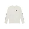 Strawberry Print Crew Neck Pullover Long Sleeve T-Shirt Women Tops Off-white VN0A5F6AFS8