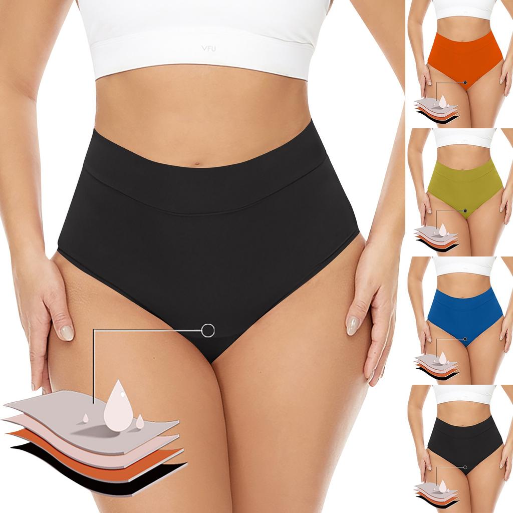 Женские плавки, физиологическое нижнее белье, четыре герметичных и гигиенических салфетки, менструальное спортивное белье тети